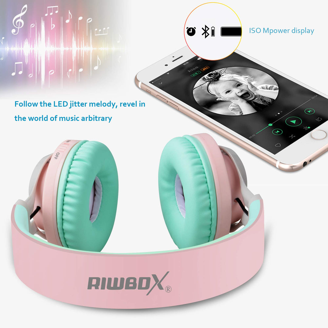 TWS: ペンライト 24/7 WITH US Amazon.com: Riwbox Kids Wireless Headphones, CT-7S Cat Ear